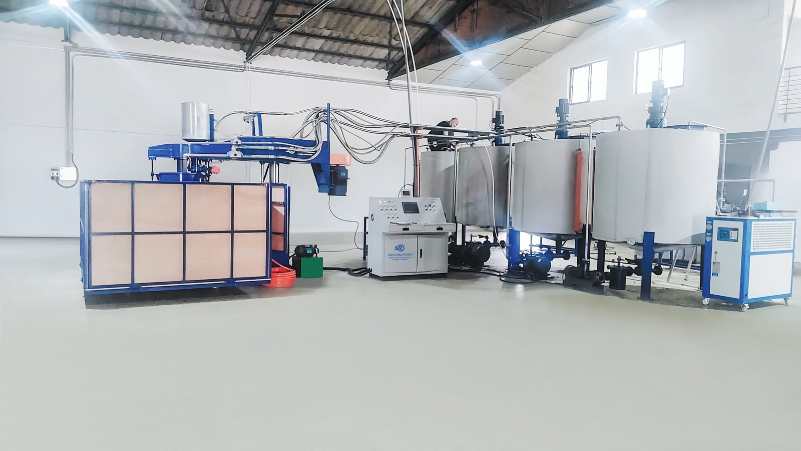 Automatic Box Foaming Machine