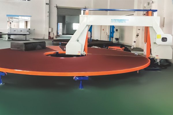 Horizontal Circle Foam Cutting Machine