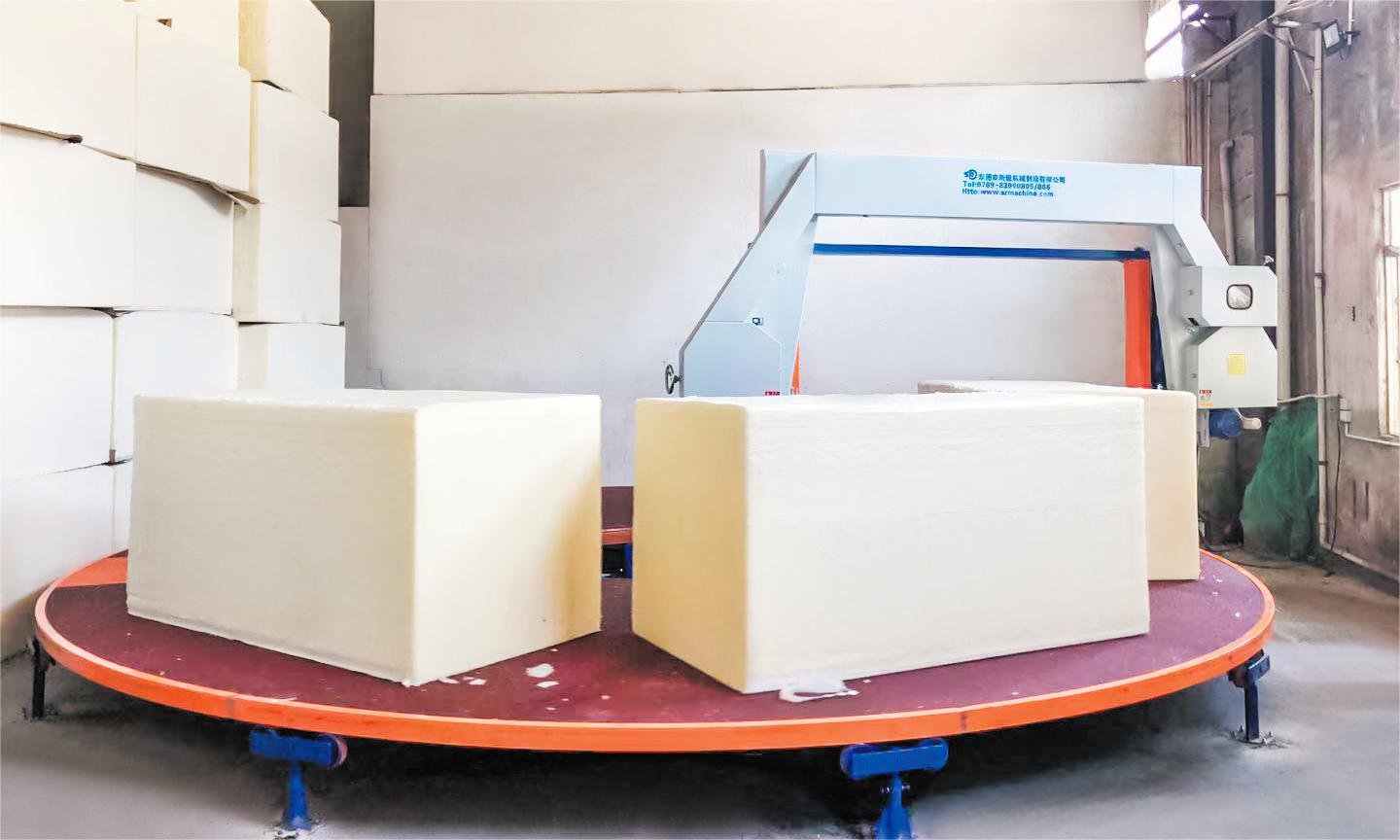 rebond foam machine