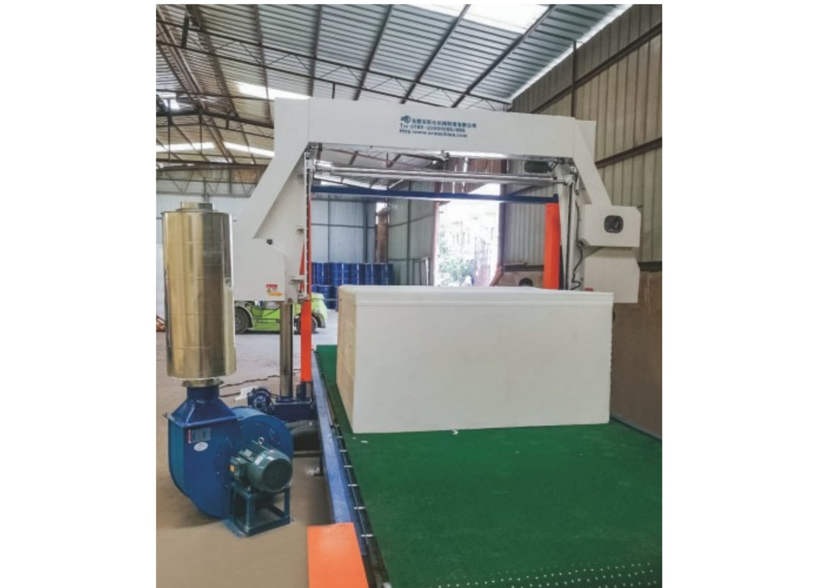 rebonding foam making machine
