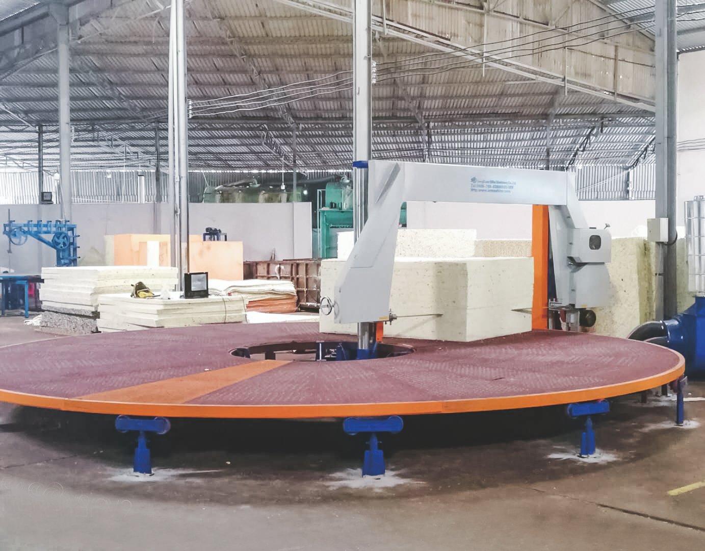 memory foam making machine