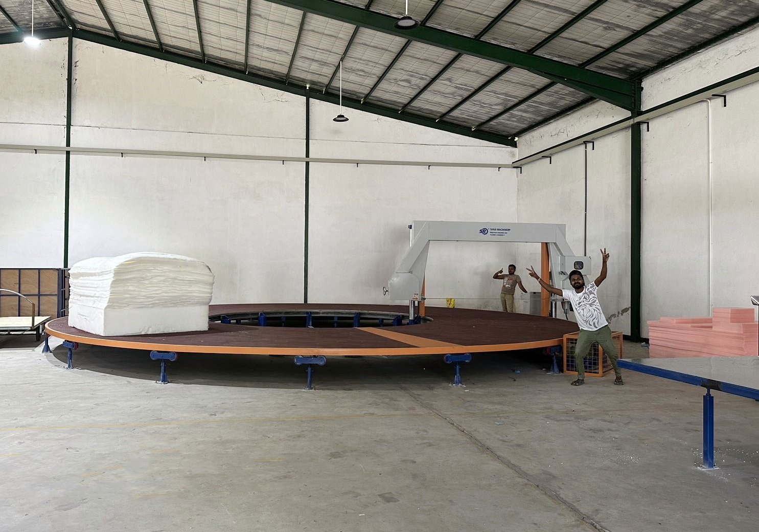 foam mattress making machine