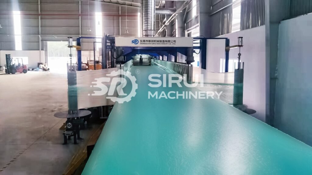 continuous foaming line